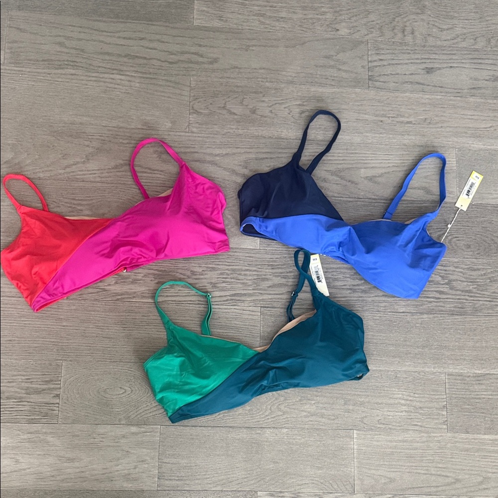 Colorful bikini Bras Set lot 2 size 20 one size 22